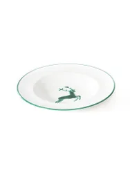 Suppenteller Gourmet GRÜNER HIRSCH 24cm grün