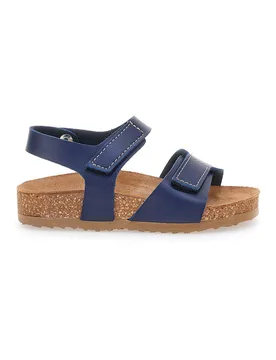 Sandali Blu Con Velcro 257081 27 - PITTARELLO BIO - FashionsVida