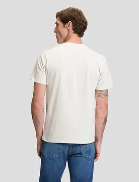 Original Regular Tee Ecru Größe XXL male - Lee - FashionsVida