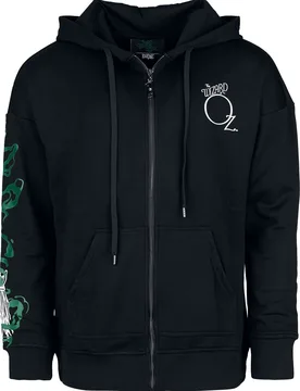 Gothic Kapuzenjacke - The Witch Is Dead Hoodie - XS bis M - für Männer - Größe M - schwarz - Männer - male - The Wizard Of Oz by Killstar - FashionsVida