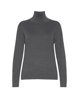 Rollkragenpullover WKDKIKU grau L Damen - WEEKEND MAX MARA - FashionsVida