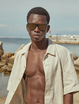 Gafas de sol Horizon - Polarized Future Grey Beige - Hawkers - FashionsVida