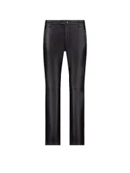 Pantalone elegante effetto pelle nero 46