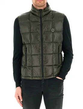 Piumino smanicato VERDE MILITARE XXL - Armani exchange - FashionsVida