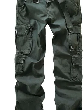 Cargohose - Army Vintage Trousers - XL bis 5XL - für Männer - Größe 3XL - khaki - Männer - male - Black Premium by EMP - FashionsVida