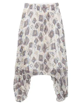 Falda midi Mujer Blanco 40,42,44 Mujer - KORALLINE - FashionsVida