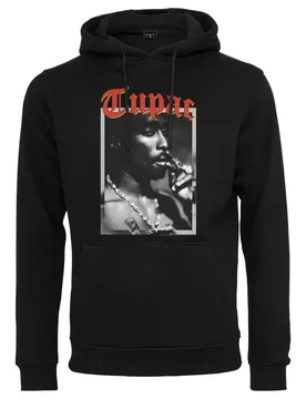 Felpa Con Cappuccio Tupac California Love Black 2XL - Mister TEE - FashionsVida