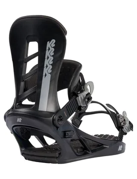 Fixations de snowboard - Sonic Black - Taille 43-45 - Noir - K2 Snowboard - FashionsVida