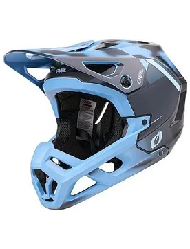 Casco MTB O'NEAL SL1 GLACIOR Blu taglia S - Oneal - FashionsVida