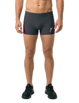 Swimming Boxer Dark Grey 10 Men - Aquafeel - FashionsVida