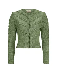 Trachten Strickjacke OPHELIA grün L Damen