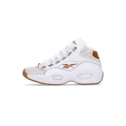 Scarpa Basket Uomo Question Mid White