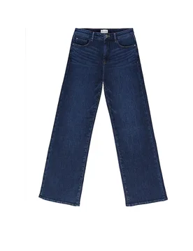 Jeans Flared Fit DEW CLASSIC dunkelblau 28/L32 Damen - Dawn Denim - FashionsVida