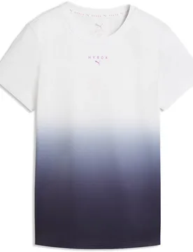 T-shirt à Manches Courtes X Hyrox Graphic White / Deep Plum XL - Puma - FashionsVida