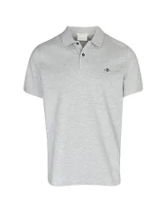 Poloshirt Regular Fit grau S herren