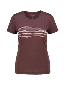 Damen Funktionsshirt Sölvesborg dunkelrot 36 W - Meru - FashionsVida