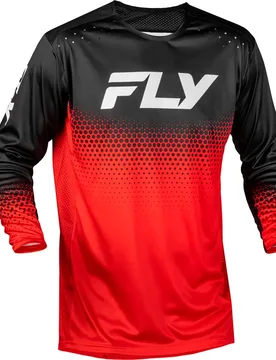 Maglia Da Enduro A Maniche Lunghe Rayce Sonar Red / Black / White - FLY Racing - FashionsVida