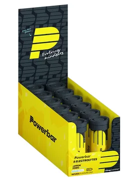 Boîte De Comprimés 5 Electrolytes Citron 40g 12 Unités - PowerBar - FashionsVida