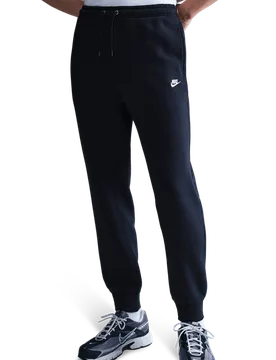 Club Joggers Men Pants - Black - Size S - Cotton Jersey - Black - Size: Small - Nike - FashionsVida