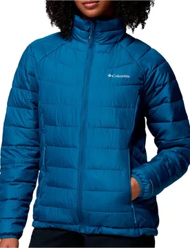 Powder lite ii full zip jacket chaqueta outdoor mujer Azul (M) - Columbia - FashionsVida