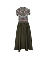 POLO Maxikleid olive S damen