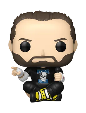 POP! WWE #182 CM Punk (Pipe Bomb Promo) - Funko - FashionsVida