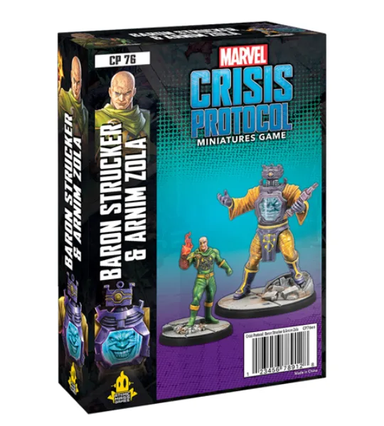 Marvel Crisis Protocol: Baron Strucker and Arnim Zola - Atomic Mass Games - FashionsVida