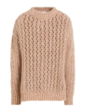 Pullover Damen Kamel M,XS Damen - Eleventy - FashionsVida