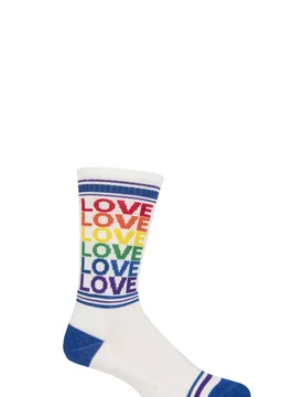 Pair Love Cotton Socks Multi One Size - White - Size: One Size - Gumball Poodle - FashionsVida