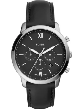 Reloj de hombre neutra de piel chrono - Fossil - FashionsVida