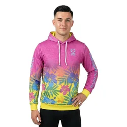 Otso Hoodie Floral Pink S Men,Women