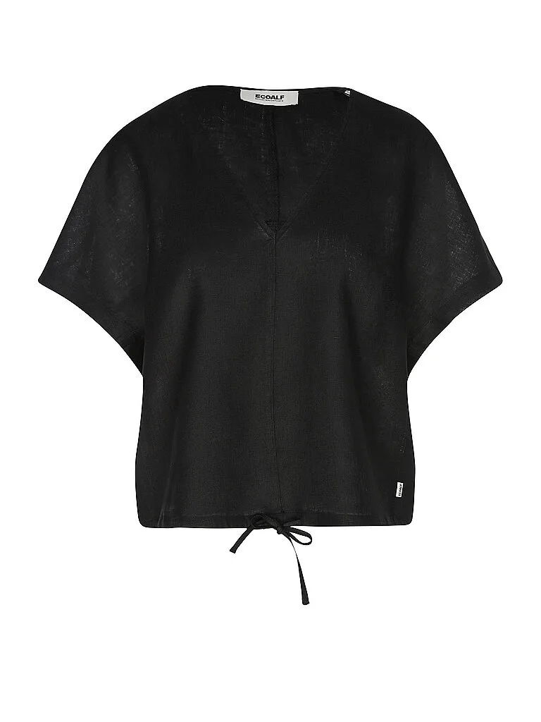 Ecoalf Blouse en lin DORA noir M - Ecoalf - FashionsVida