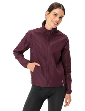 Giacca Dundee Classic Zip Off Wind Cassis - Vaude Bike - FashionsVida