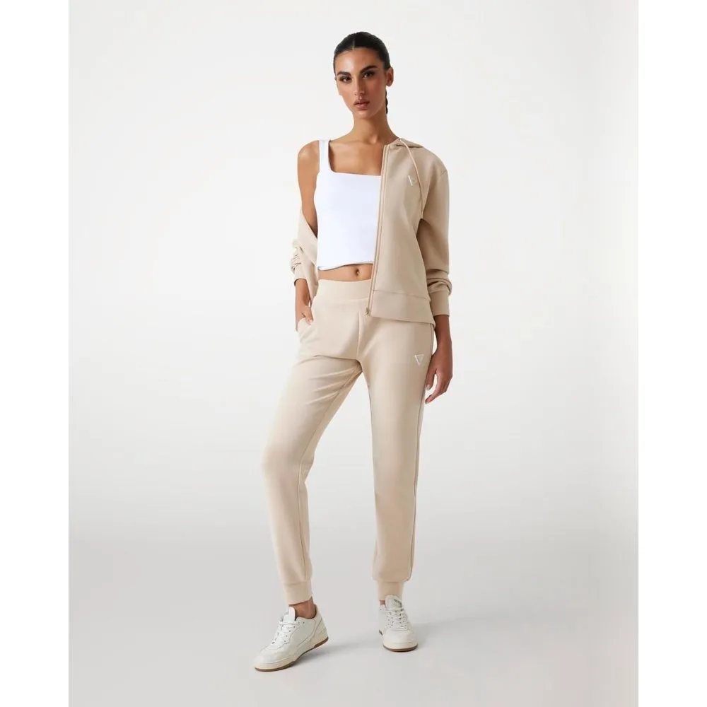 Pantalón liso con bolsillos de mujer - Guess - FashionsVida