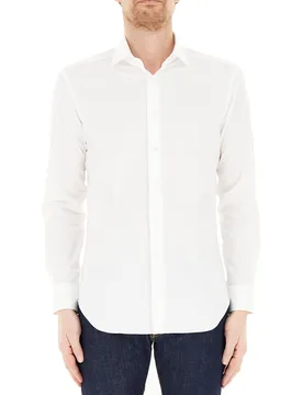 XACUS Camicia tailor fit BIANCO 43 - Xacus - FashionsVida