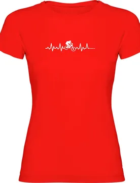 T-shirt à Manches Courtes Mtb Heartbeat - Kruskis - FashionsVida