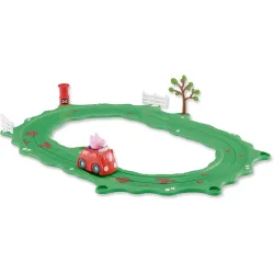 Circuito cochecito rojo Peppa Pig