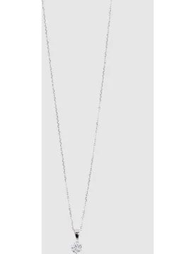 Collar áfrica moda de de ley 925 acabado en rodio con circonita brillante - Luxenter - FashionsVida