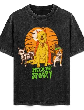 Heckin' Spoopy T-Shirt High Elasticity Sports T-Shirt - Aliexpress - FashionsVida