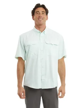 Keys Fishing Short Sleeve Shirt SEA L Men - PELAGIC - FashionsVida