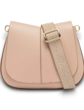 Borsa Helena Round Donna Pink Salt in Pelle - GIANNI CHIARINI - FashionsVida