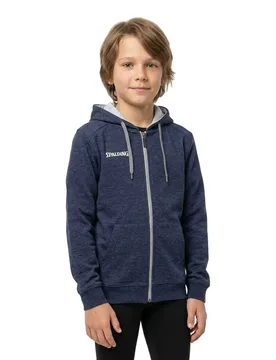 Sweat-shirt à Zip Flow Navy 140 cm Garçon - Spalding - FashionsVida