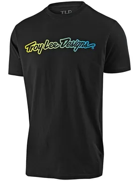 T-shirt SIGNATURE Bambino Nero taglia M - Troy Lee Designs - FashionsVida