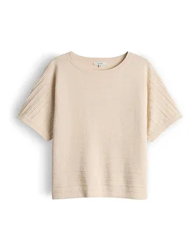 OPUS T-Shirt PARZI creme 42 Damen - Opus - FashionsVida