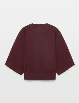 Jersey de mujer manga ancha con lana - Easy Wear - FashionsVida