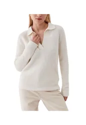 MAGLIONE ALPACA POLO-NK SWEATER
