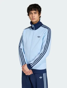 Track Top Beckenbauer XS Clear Sky / Night Indigo - Adidas - FashionsVida