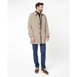 Gabardina de hombre técnica acolchada