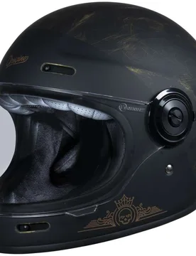 Casco Moto Integrale VEGA Rocker Bronzo Opaco taglia L - Origine - FashionsVida