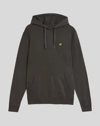 Men's Loopback Cotton Hoodie in Grey